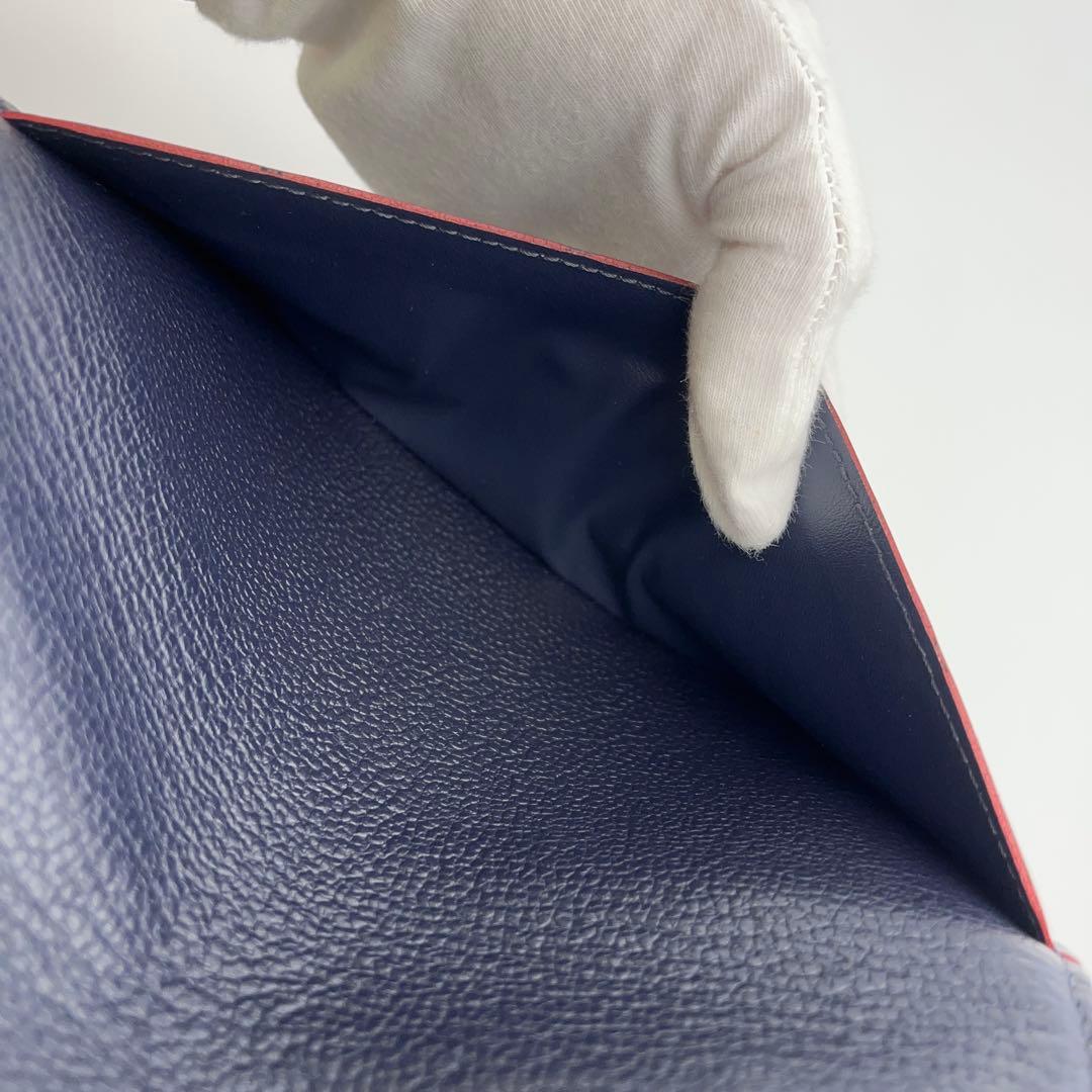 使用感小✨ルイヴィトン アンプラント ポルトフォイユサラ マリーヌルージュ長財布