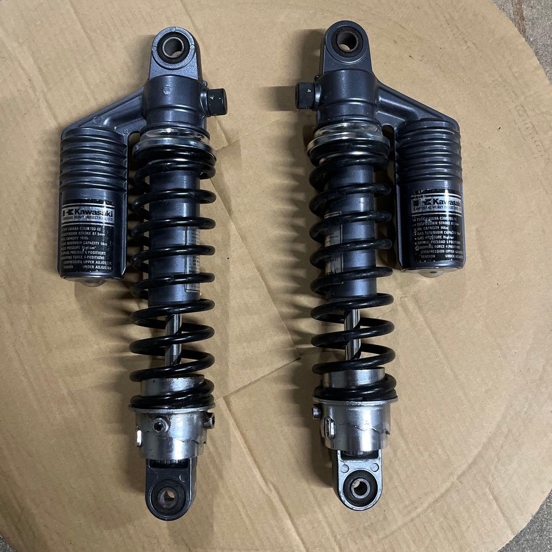 ゼファー400リヤサスペンション