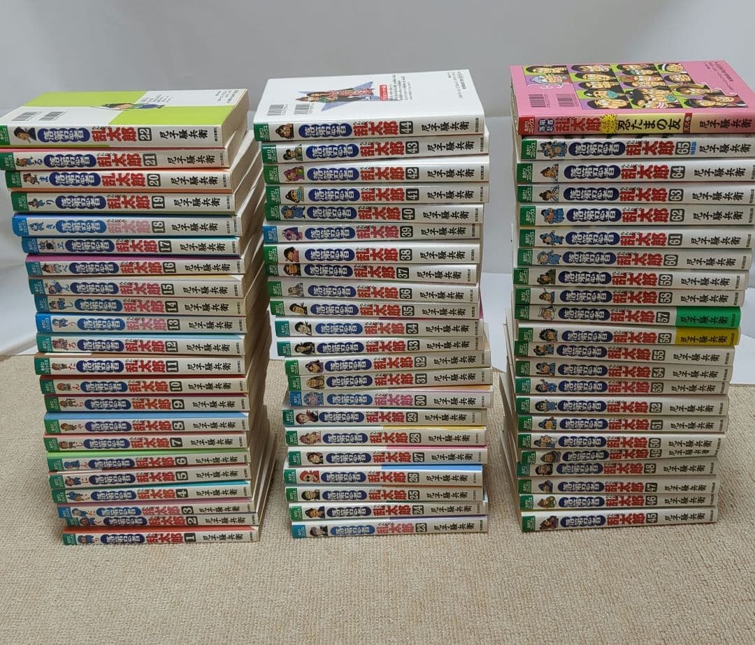 落第忍者乱太郎全巻セット 1～65巻+忍たまの友