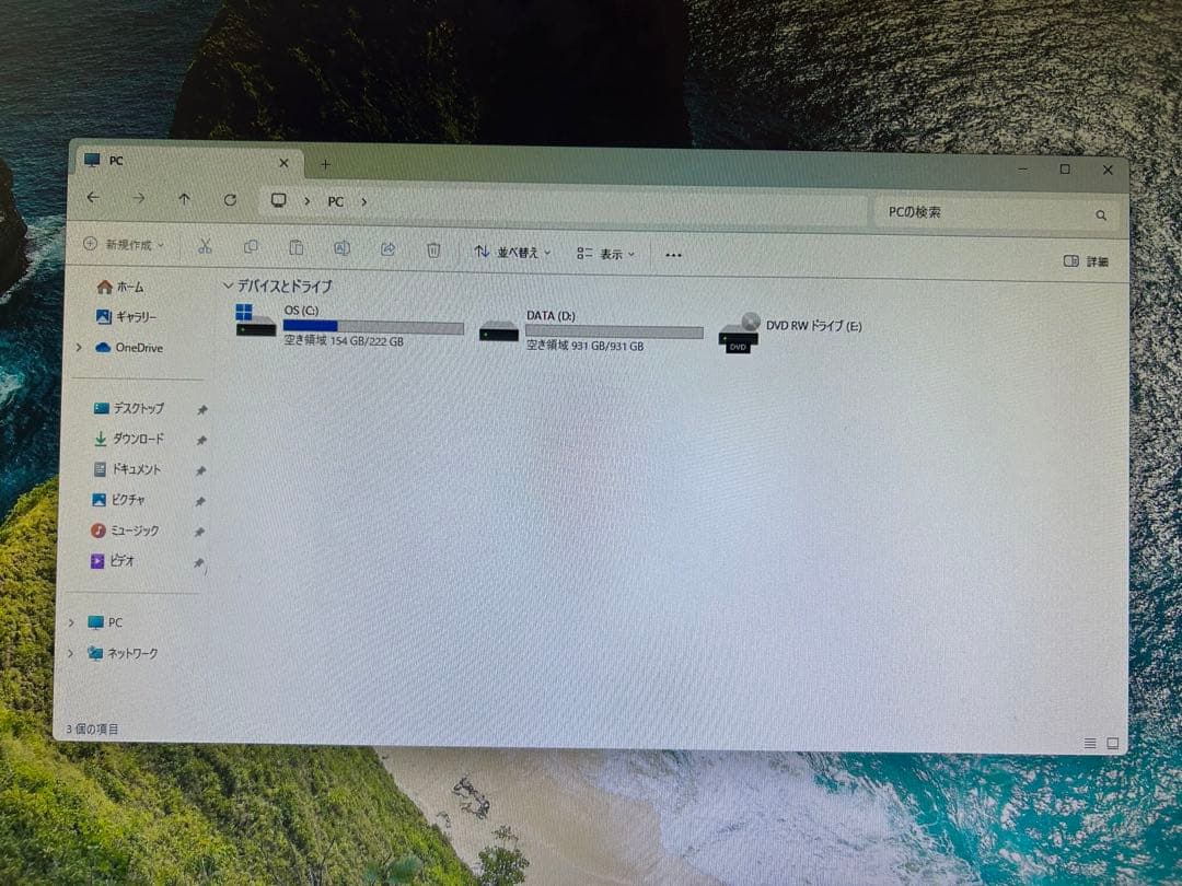 Dell Inspiron 3881 デスクトップPC