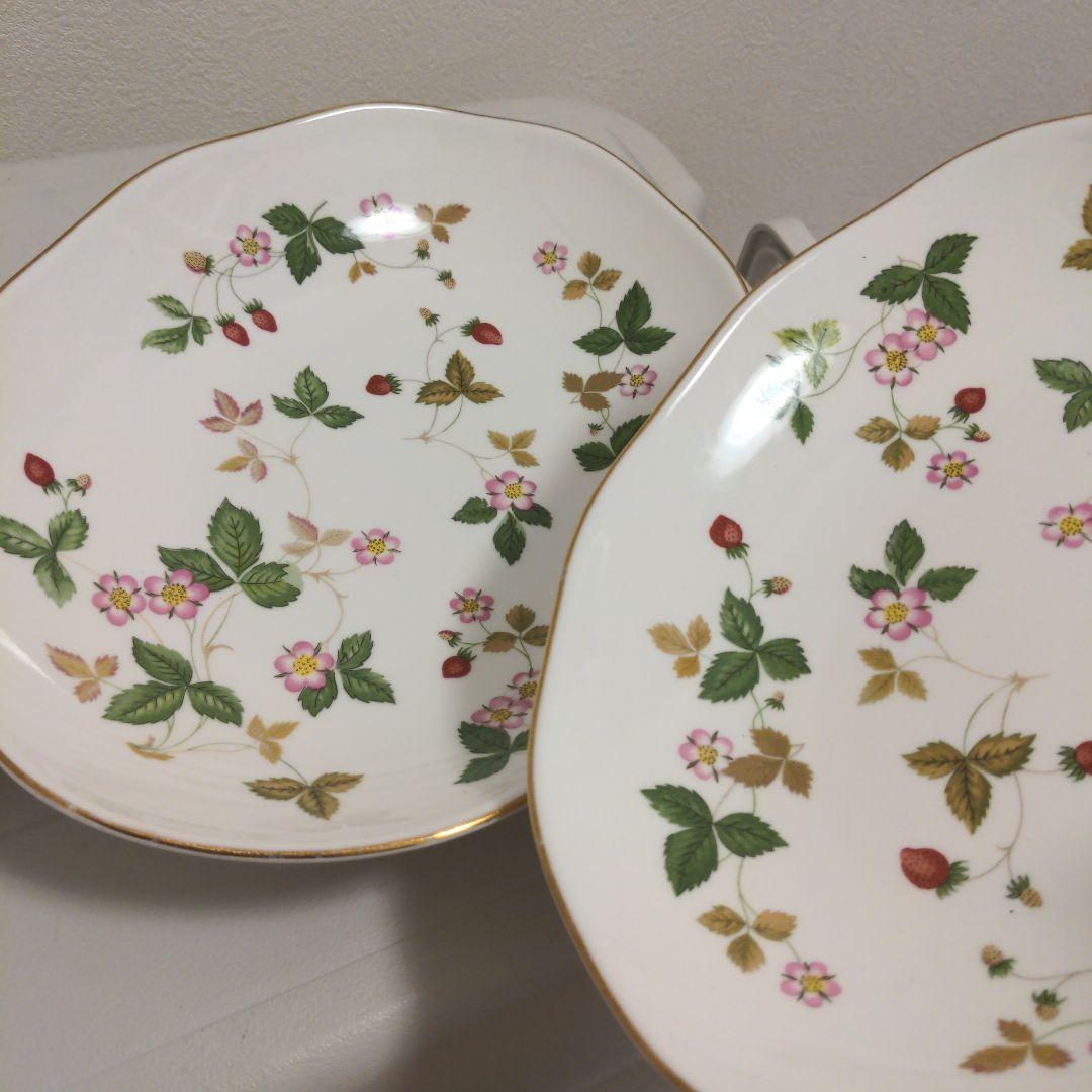 ウェッジウッド　ワイルドストロベリー　 食器セット 8枚　2枚セット