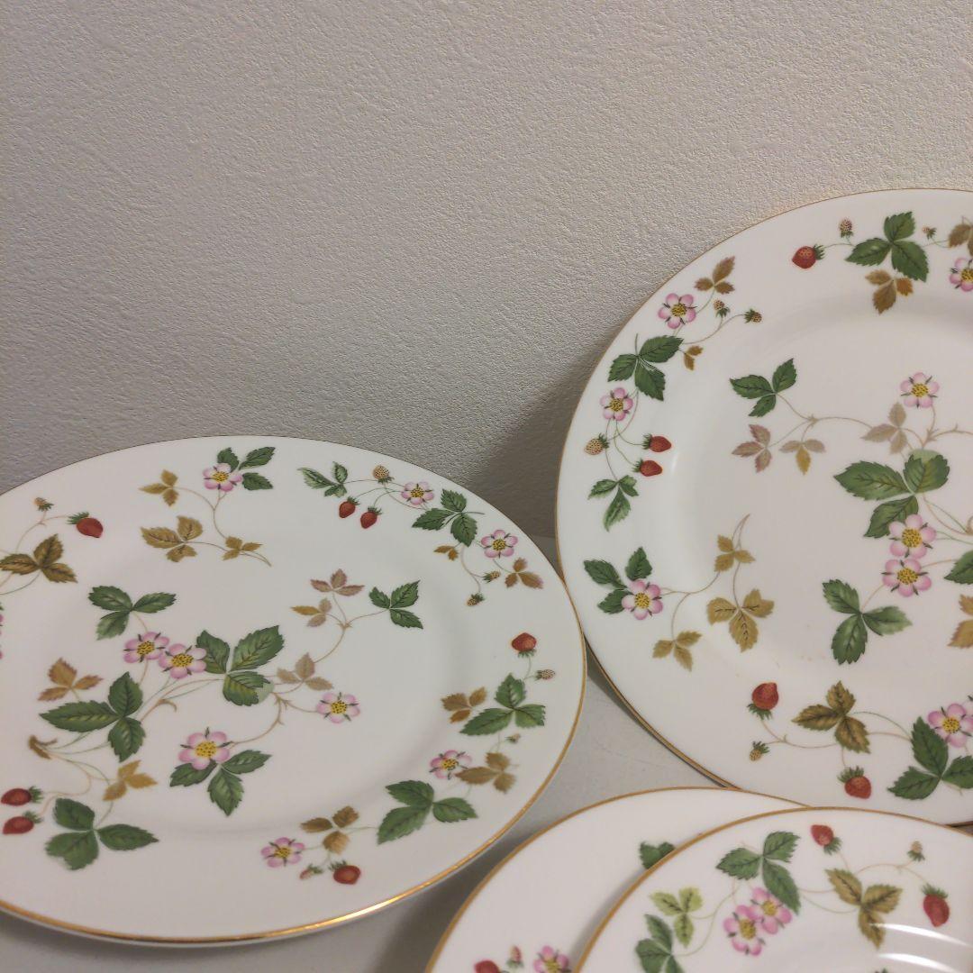 ウェッジウッド　ワイルドストロベリー　 食器セット 8枚　2枚セット