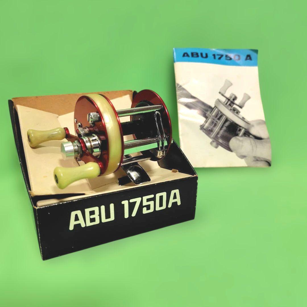 ABU 1750A ベイトリール 取扱説明書付き