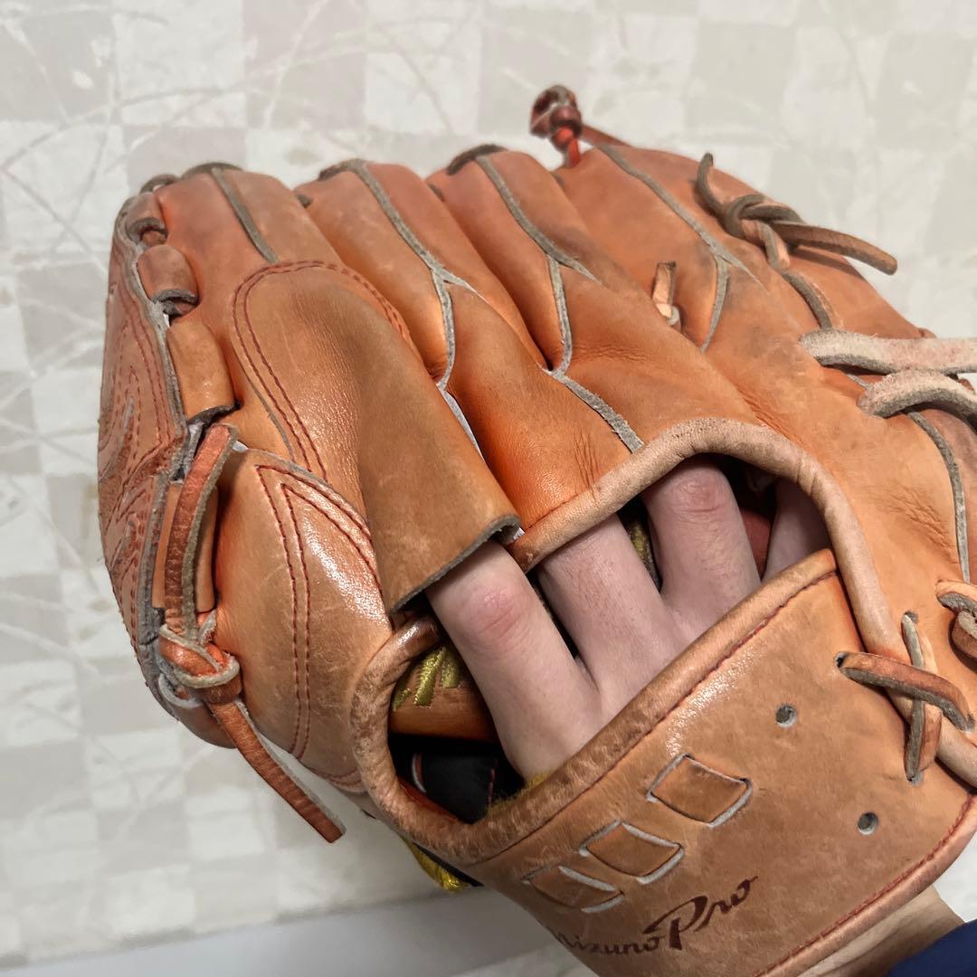 MizunoPro 硬式グローブ ブラウン左ピッチャー用 値下げあり