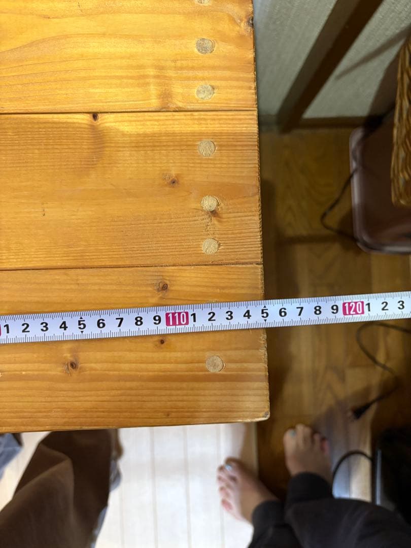 カントリー家具　チェスト　ハート