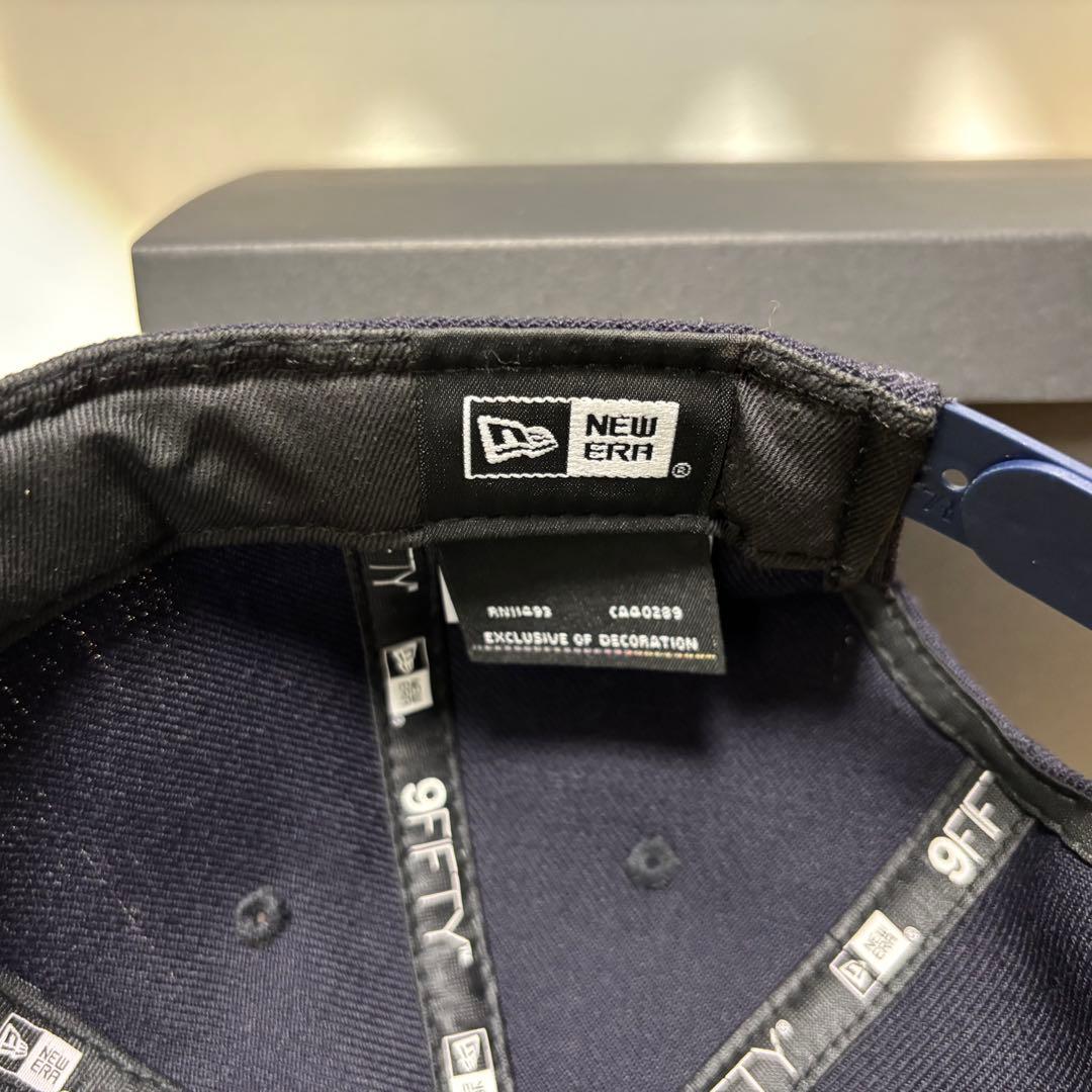 クシタニ×レイブログ×ニューエラ　コラボキャップ　ネイビー　レア