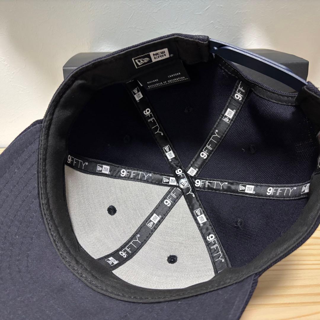 クシタニ×レイブログ×ニューエラ　コラボキャップ　ネイビー　レア