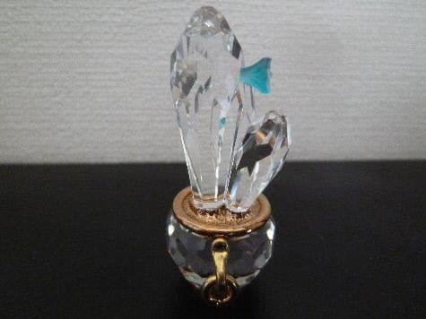 ま*ー様 スワロフスキー　★クリスタルメモリーズ　サボテン ブルージリコン★　超