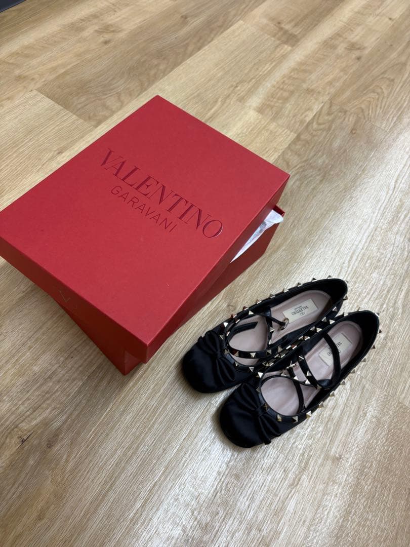 美品【valentino バレンティノ】バレエシューズ