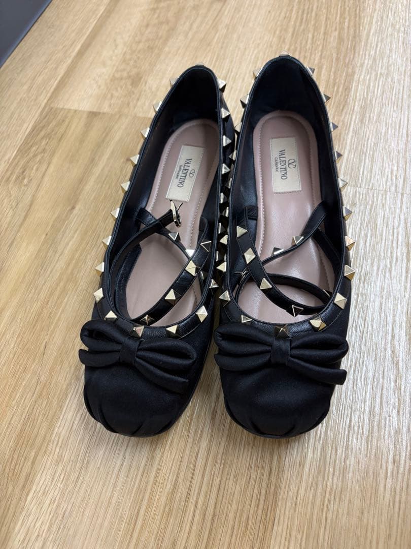 美品【valentino バレンティノ】バレエシューズ