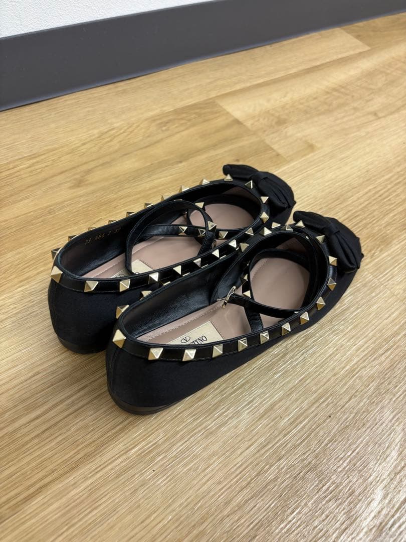 美品【valentino バレンティノ】バレエシューズ