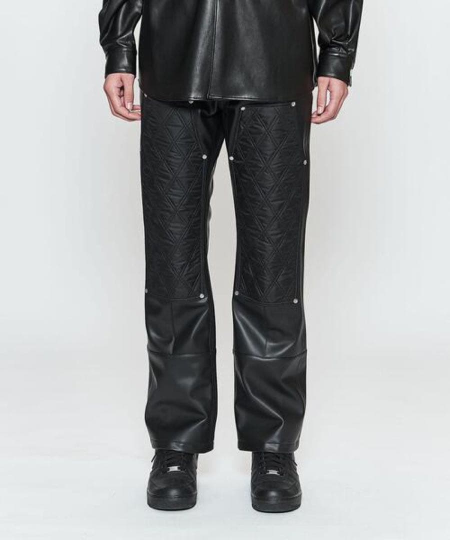 AVALONE SYNTHETIC/L PT avalone レザーパンツ