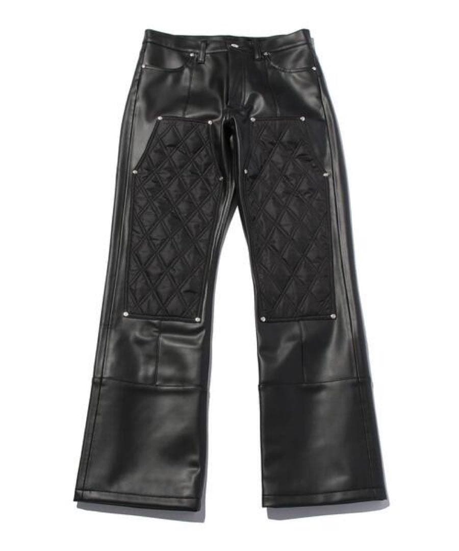 AVALONE SYNTHETIC/L PT avalone レザーパンツ