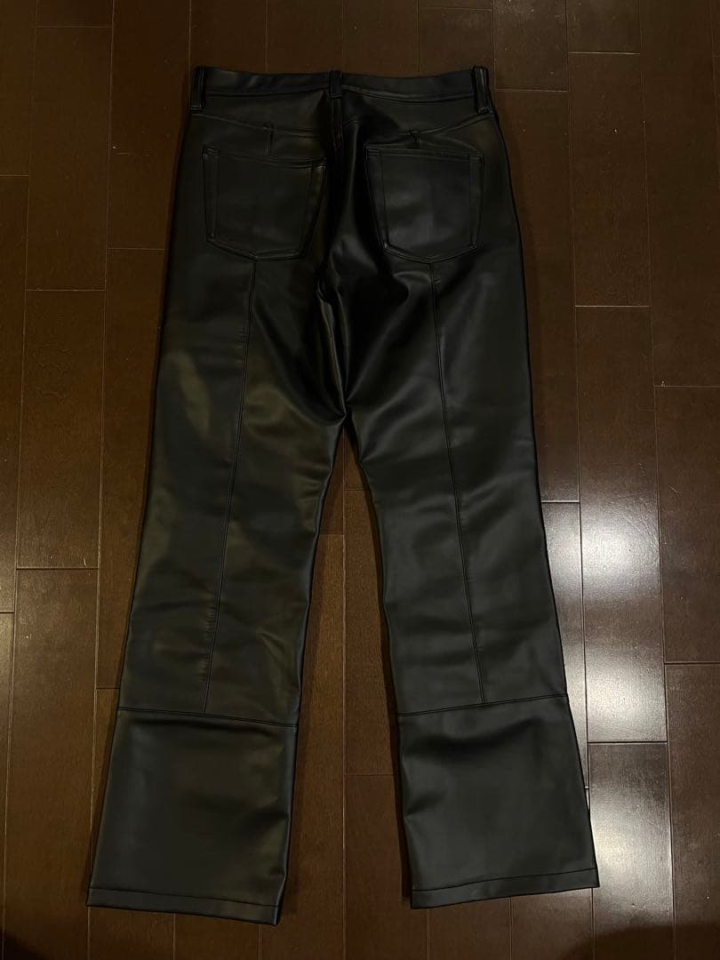 AVALONE SYNTHETIC/L PT avalone レザーパンツ