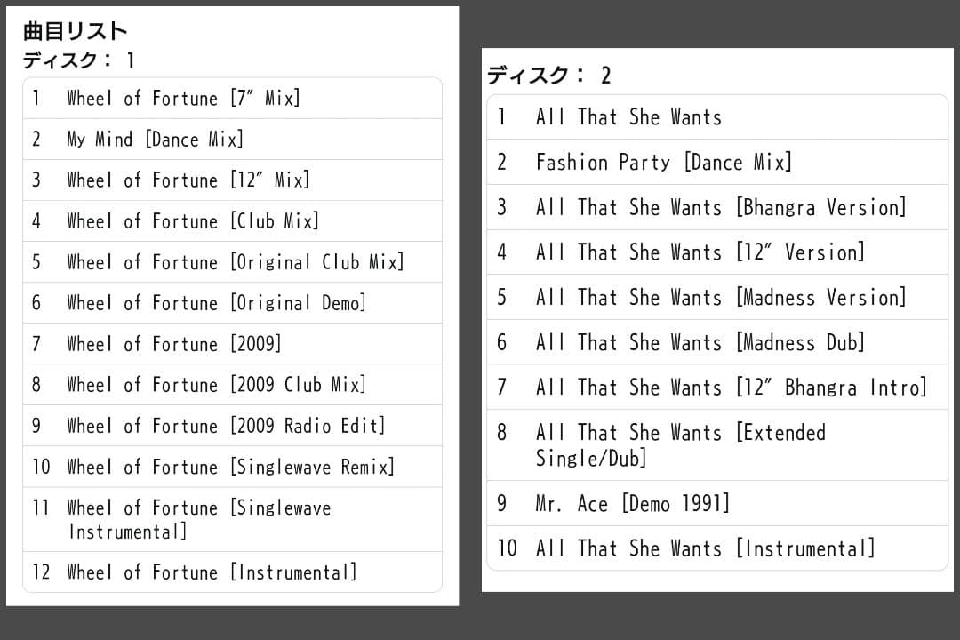 ACE OF BASE The Singles CDボックスセット