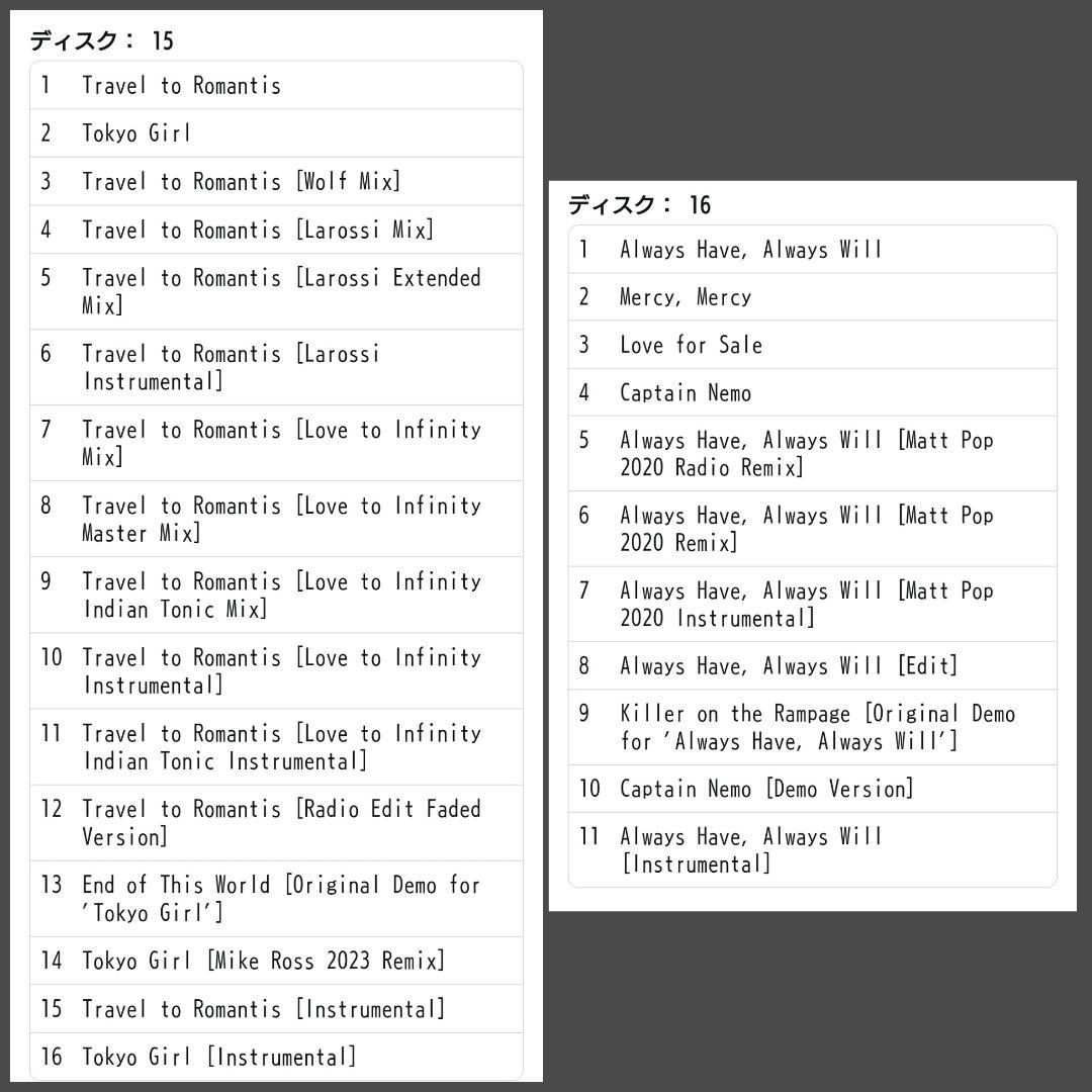 ACE OF BASE The Singles CDボックスセット