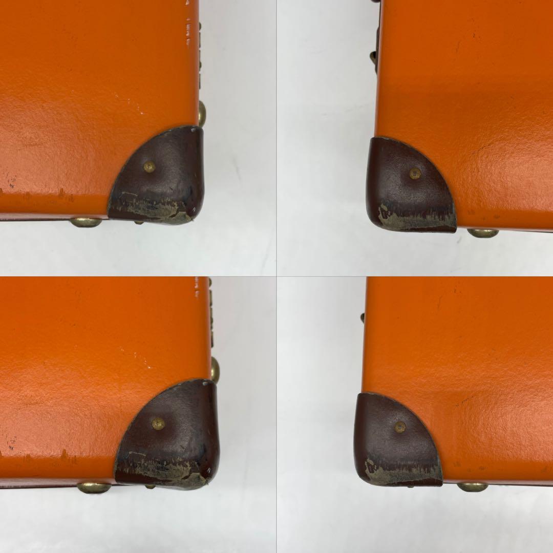 グローブトロッター キャリーケース センテナリー トラベル 2輪 ロゴ オレンジ