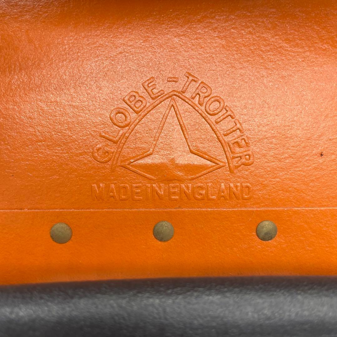 グローブトロッター キャリーケース センテナリー トラベル 2輪 ロゴ オレンジ