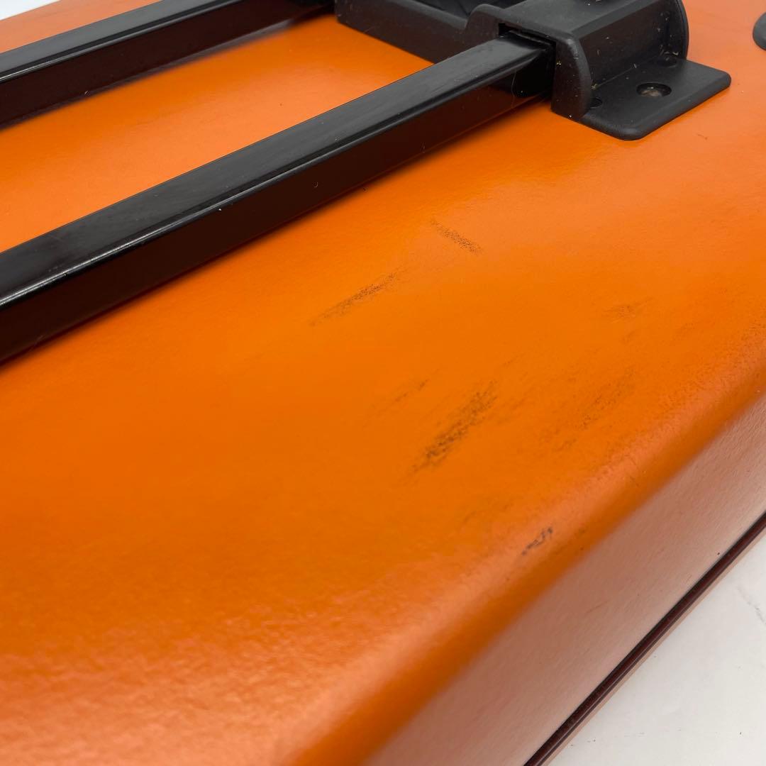 グローブトロッター キャリーケース センテナリー トラベル 2輪 ロゴ オレンジ