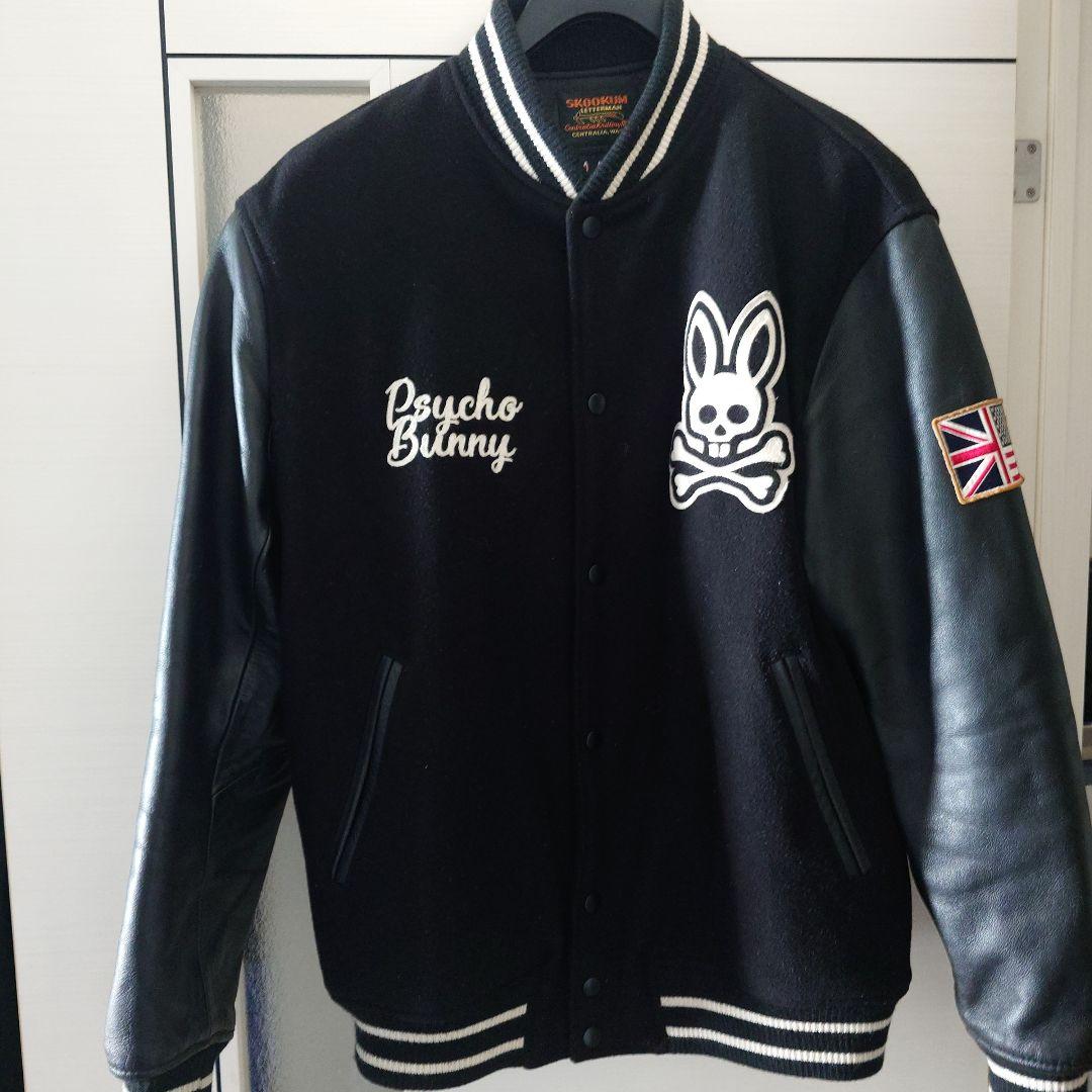 Psycho Bunny スタジャン XL ブラック