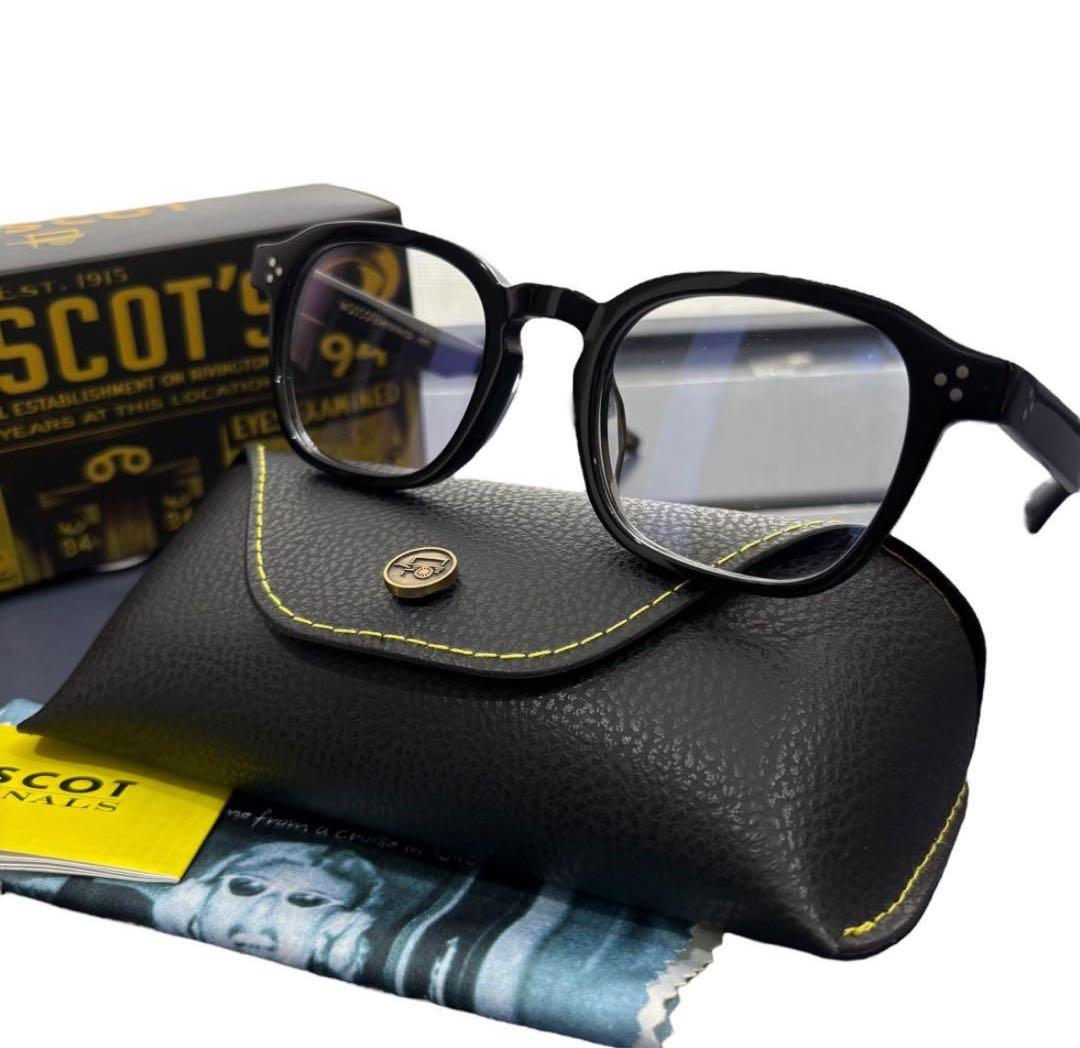 美品✨　MOSCOT モスコット　サングラス　MOMZA モンツァ　ブラック