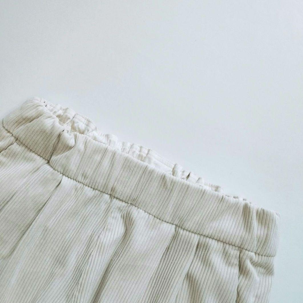 NO CONTROL AIR ✨️ポリエステル コーデュロイテーパードパンツ