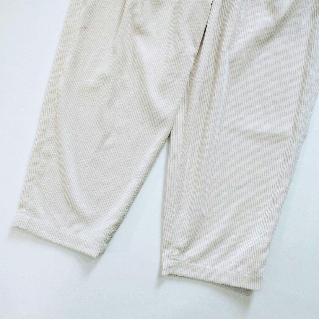 NO CONTROL AIR ✨️ポリエステル コーデュロイテーパードパンツ