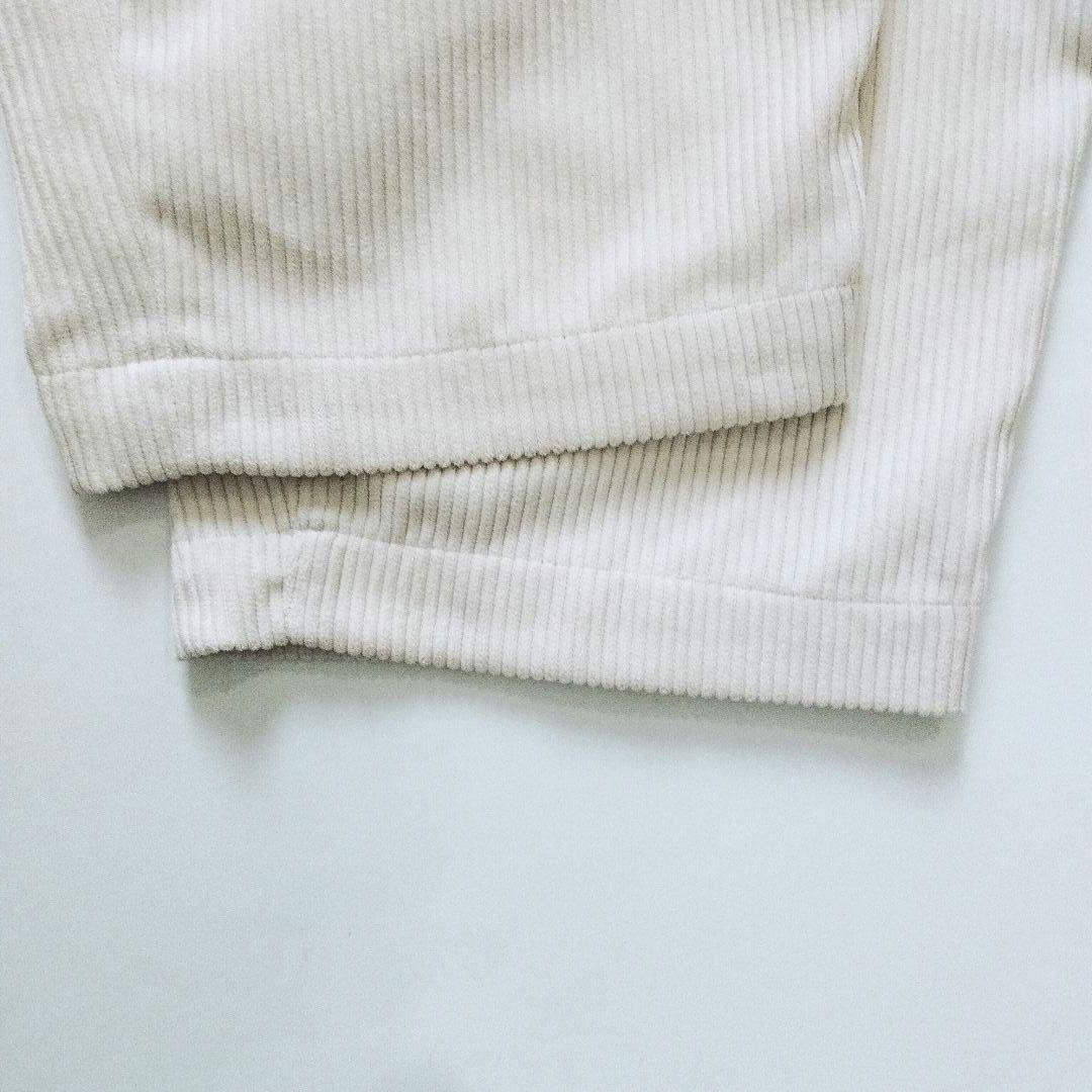 NO CONTROL AIR ✨️ポリエステル コーデュロイテーパードパンツ