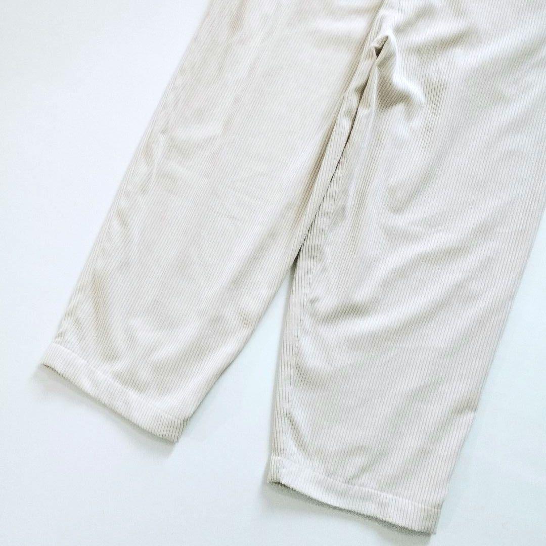 NO CONTROL AIR ✨️ポリエステル コーデュロイテーパードパンツ