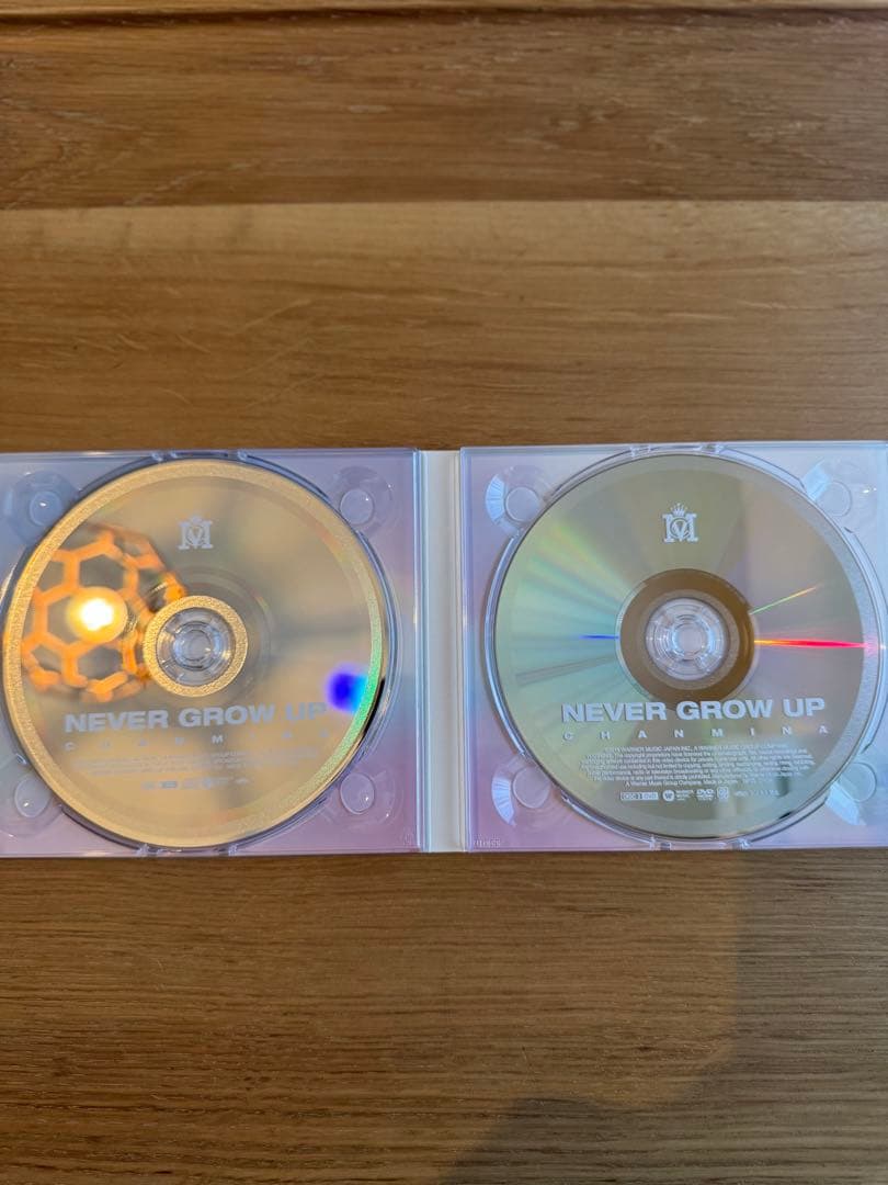 ちゃんみな　NEVER GROW UP 初回盤 2枚組CD＋DVD