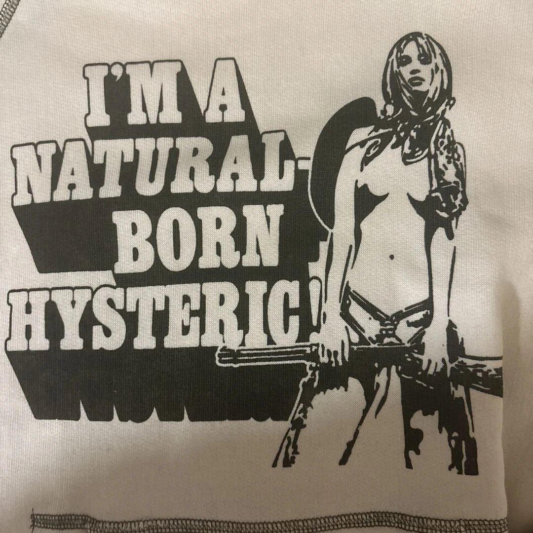 ヒステリックグラマー　パーカー　ベージュ