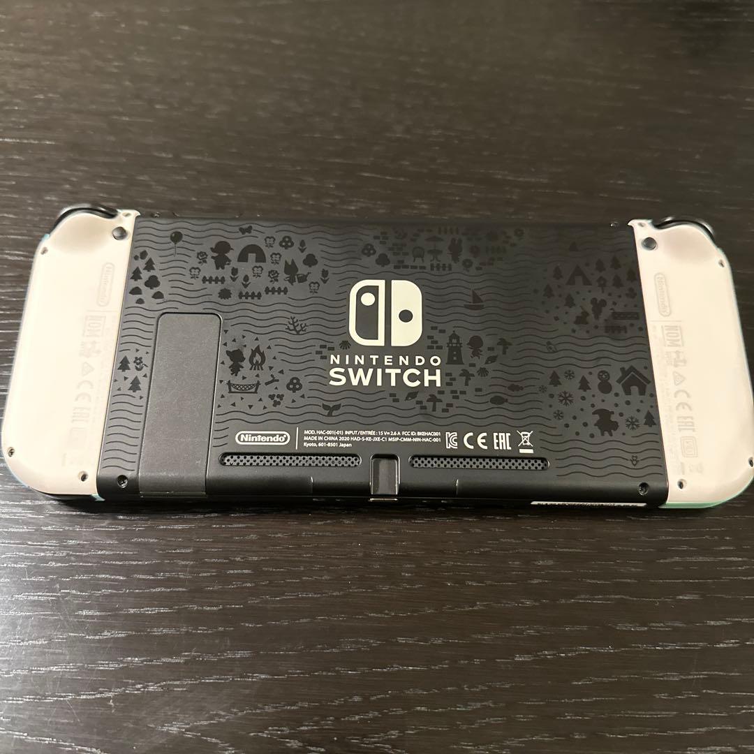 Nintendo switch 本体 あつまれ動物の森デザイン