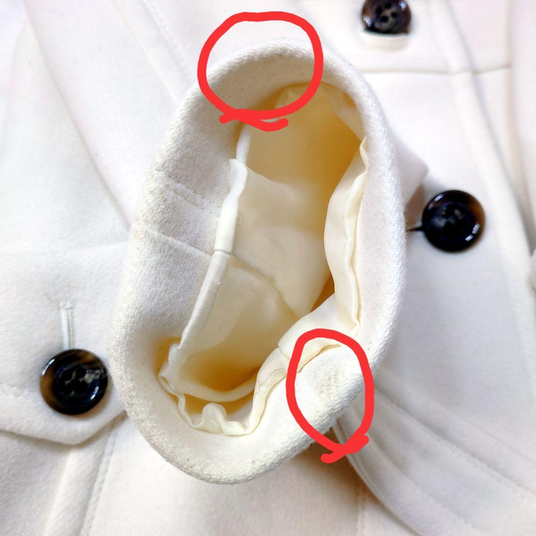 【良品】BURBERRY アンゴラ チンストラップ ノバチェック L相当