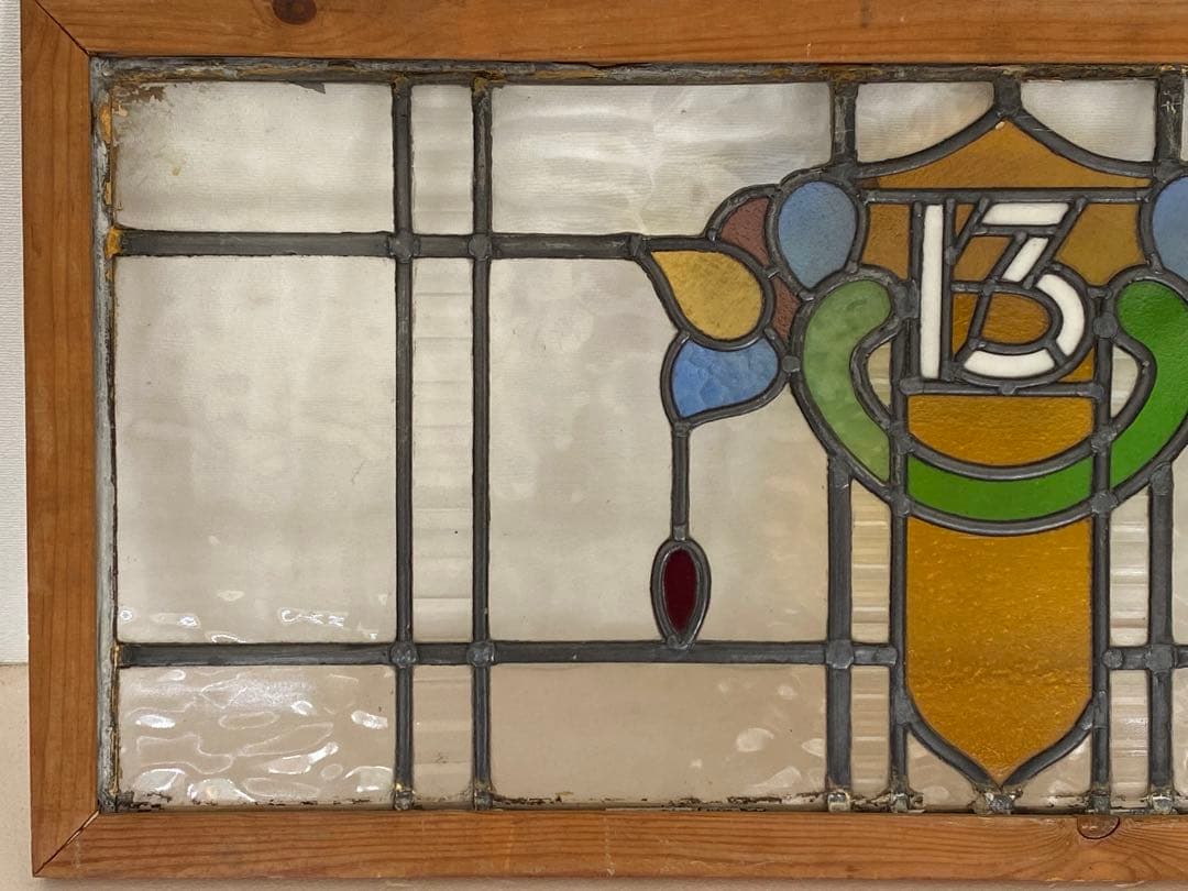 アンティーク　ステンドグラス