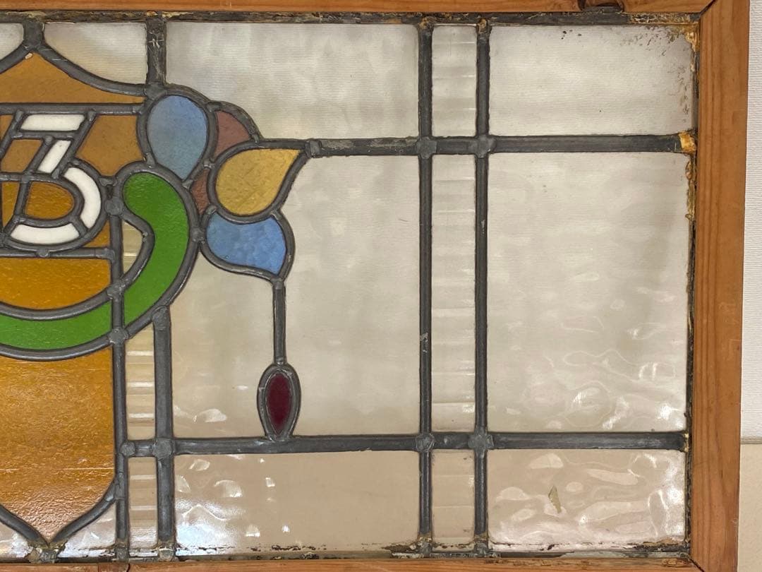 アンティーク　ステンドグラス