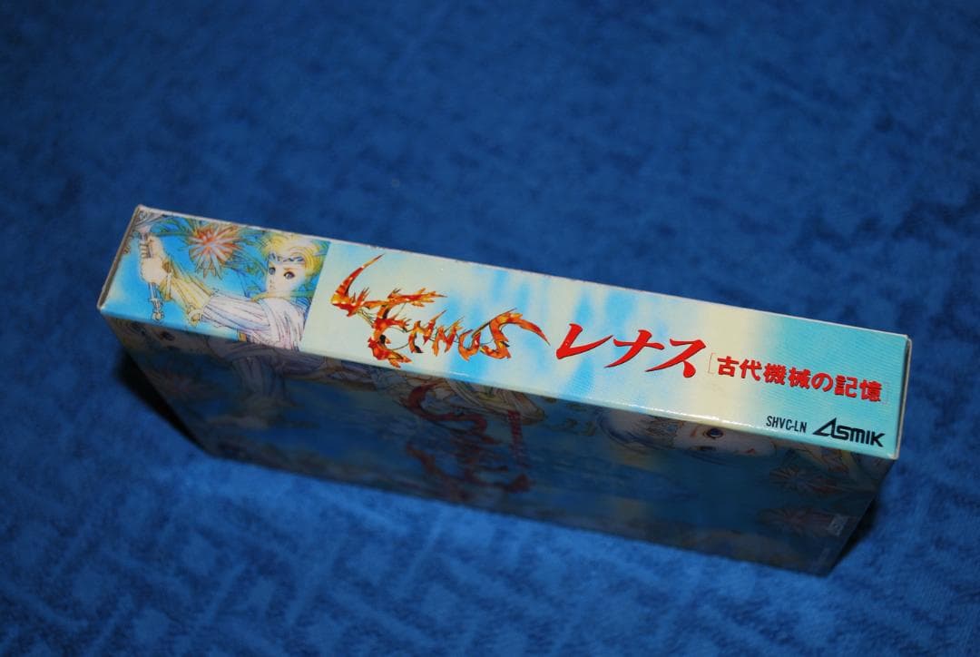 SFCソフト「レナス古代機械の記憶」中古動作品の出品です。