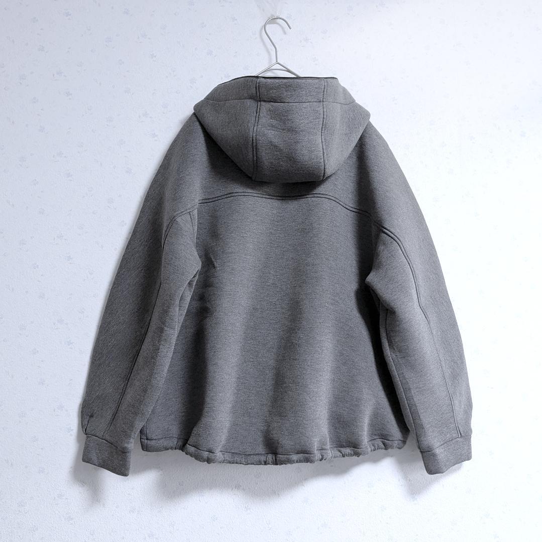 良品 25AW SHIPS ダンボール ダブルジップ フーディー パーカー