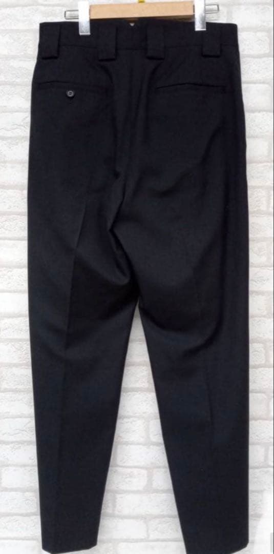 stein シュタイン DOUBLE WIDE TROUSERS Black S