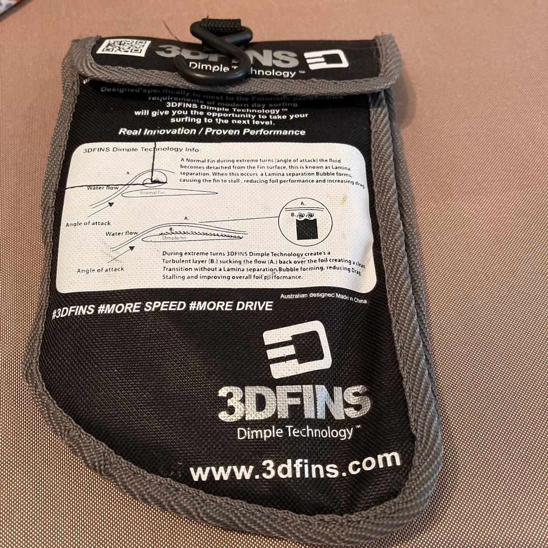 サーフィン・ボディボード JOB 3DFINS FCS2