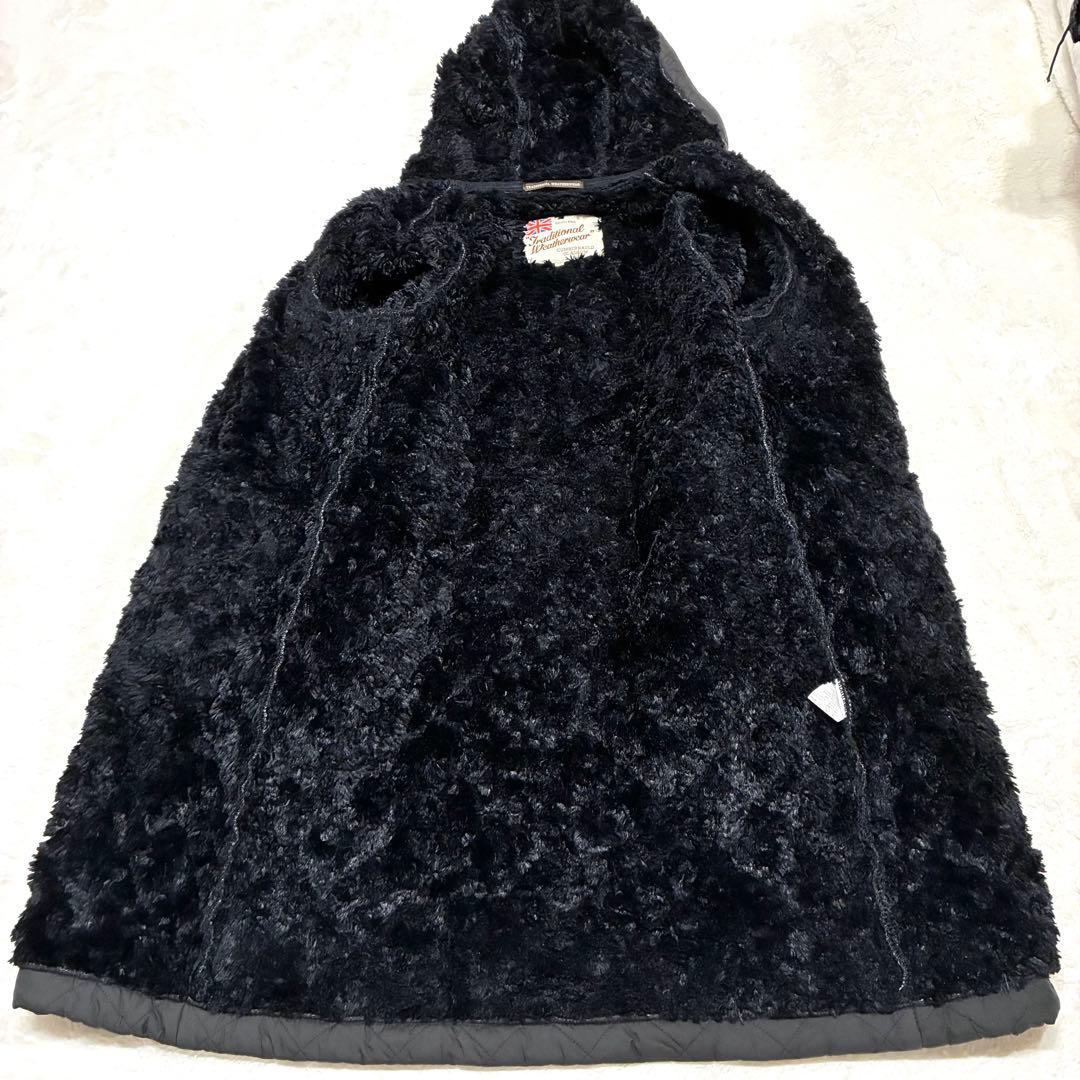 美品 希少 XL トラディショナルウェザーウェア キルティングコート ボア