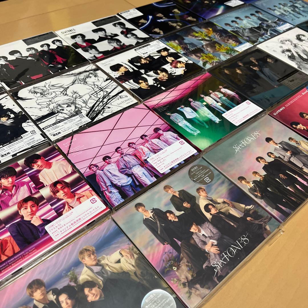 SixTONES シングルまとめ売り⭐︎特典付き