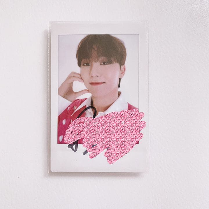 SEVENTEEN HANABI チェキ サイン スングァン