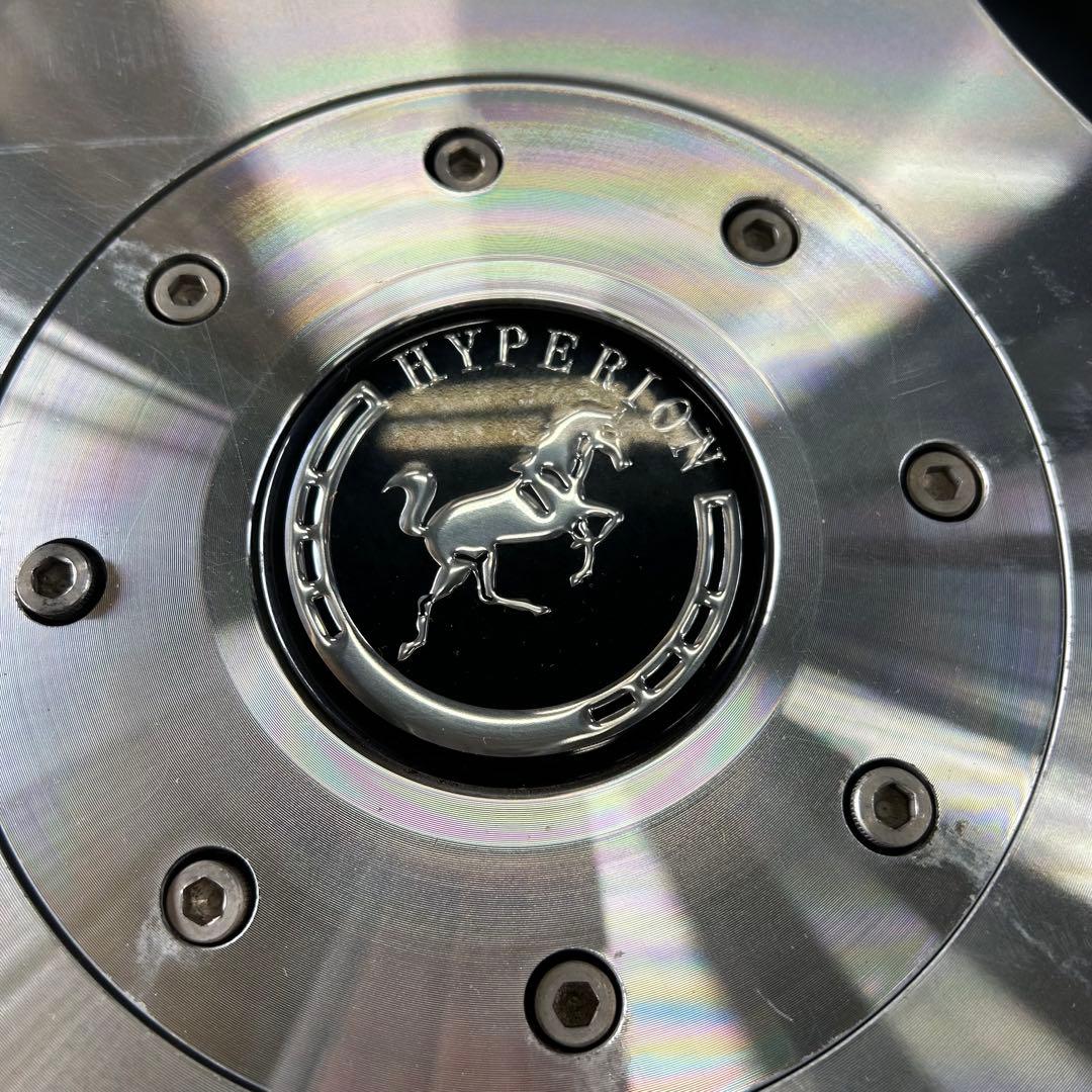 中古アルミ17X7.0　ハイペリオンディッシュ美品　5穴車用　ノア、ヴォクシィ等
