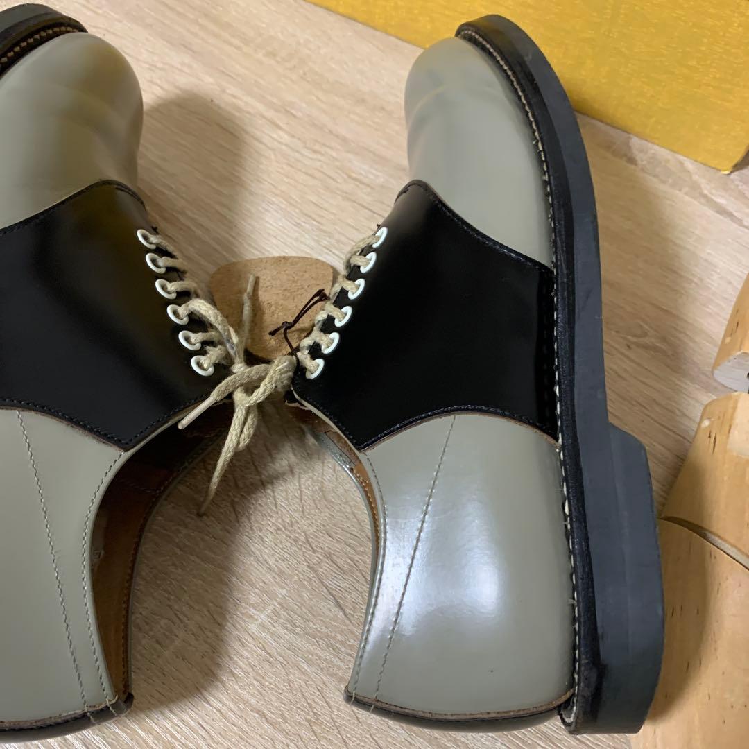 グラントさん専用 REGALサドルシューズ(25cm)グレー/ブラック)中古品