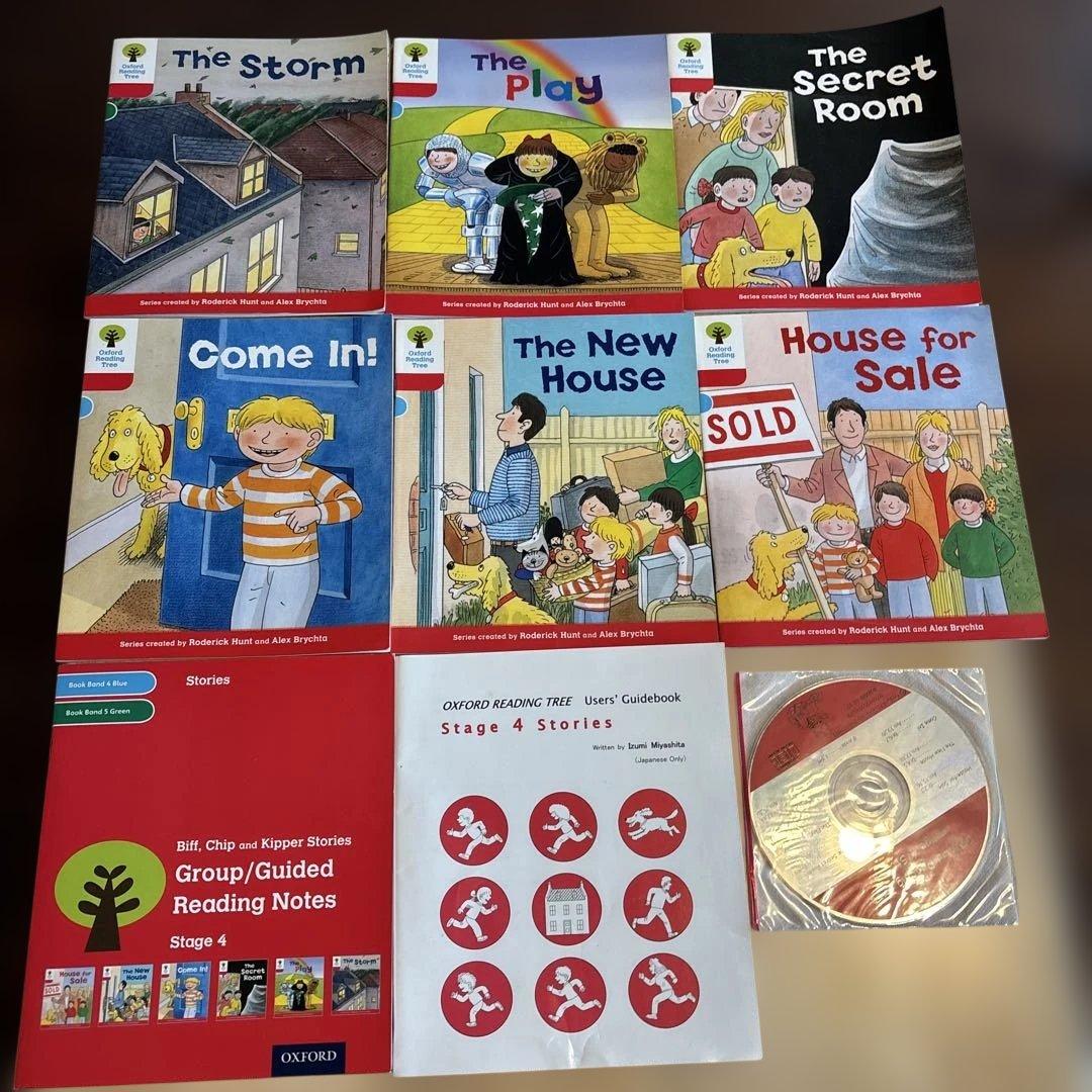 Oxford Reading Tree ストーリー30冊+ガイド10冊 CD付き