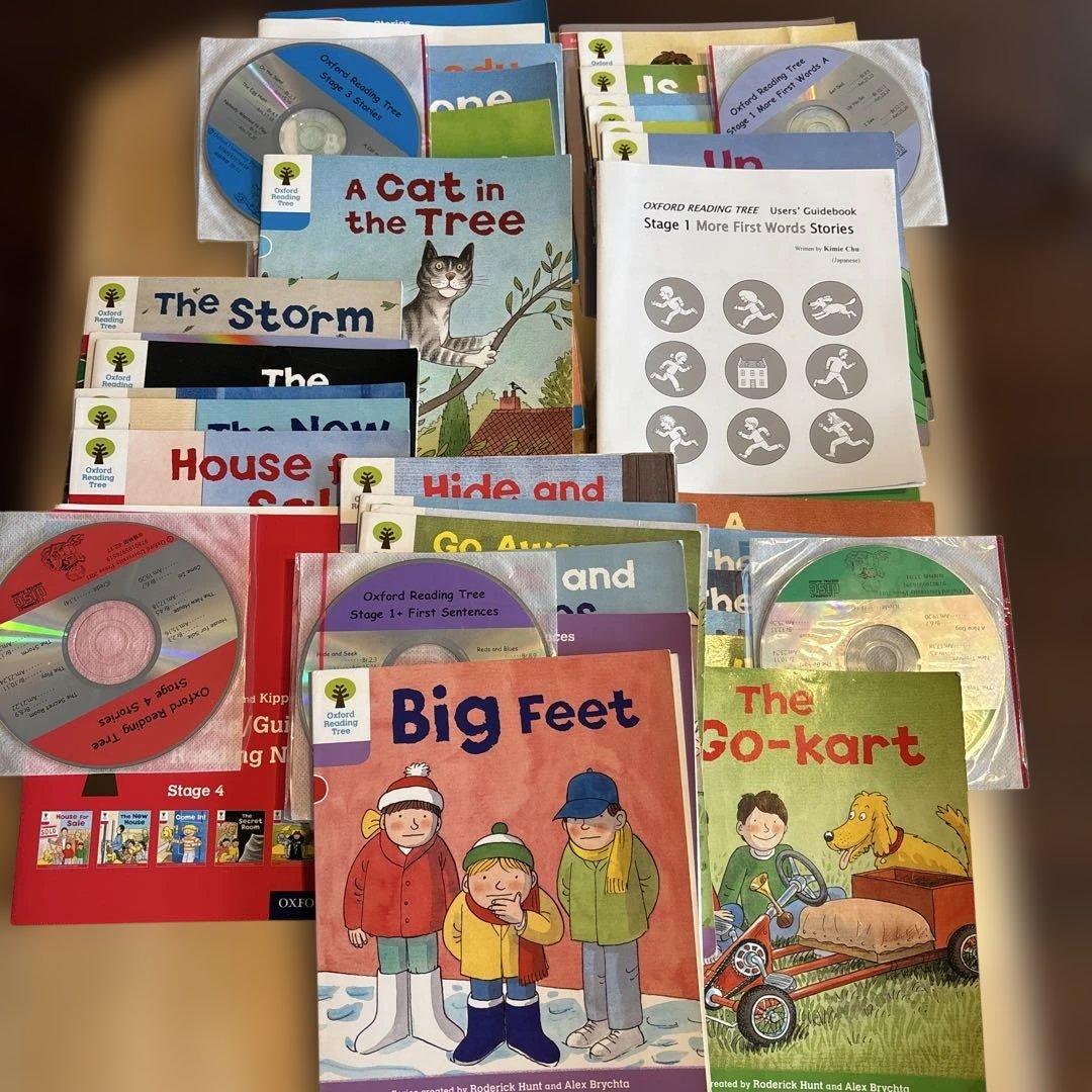 Oxford Reading Tree ストーリー30冊+ガイド10冊 CD付き