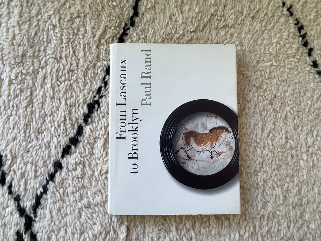 洋書 Paul Rand From Lascaux to Blooklyn IBM