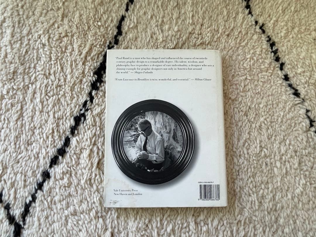 洋書 Paul Rand From Lascaux to Blooklyn IBM