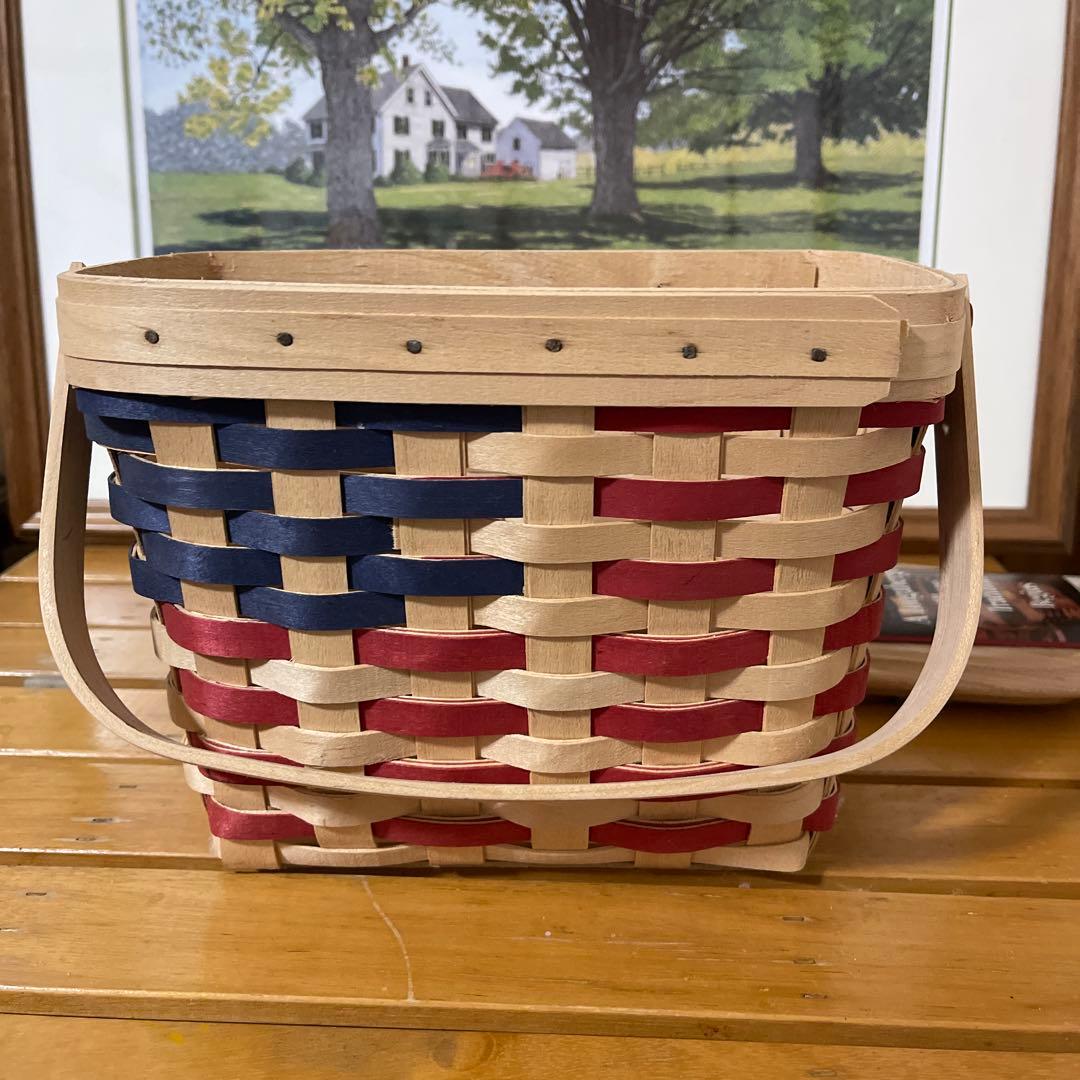 ロンガバーガーバスケット　longabergerバスケット　小物入れ