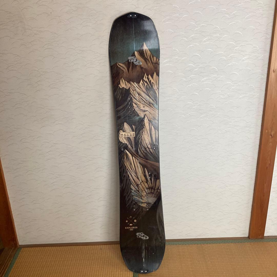 スノーボード JONES EXPLORER SPLIT 162